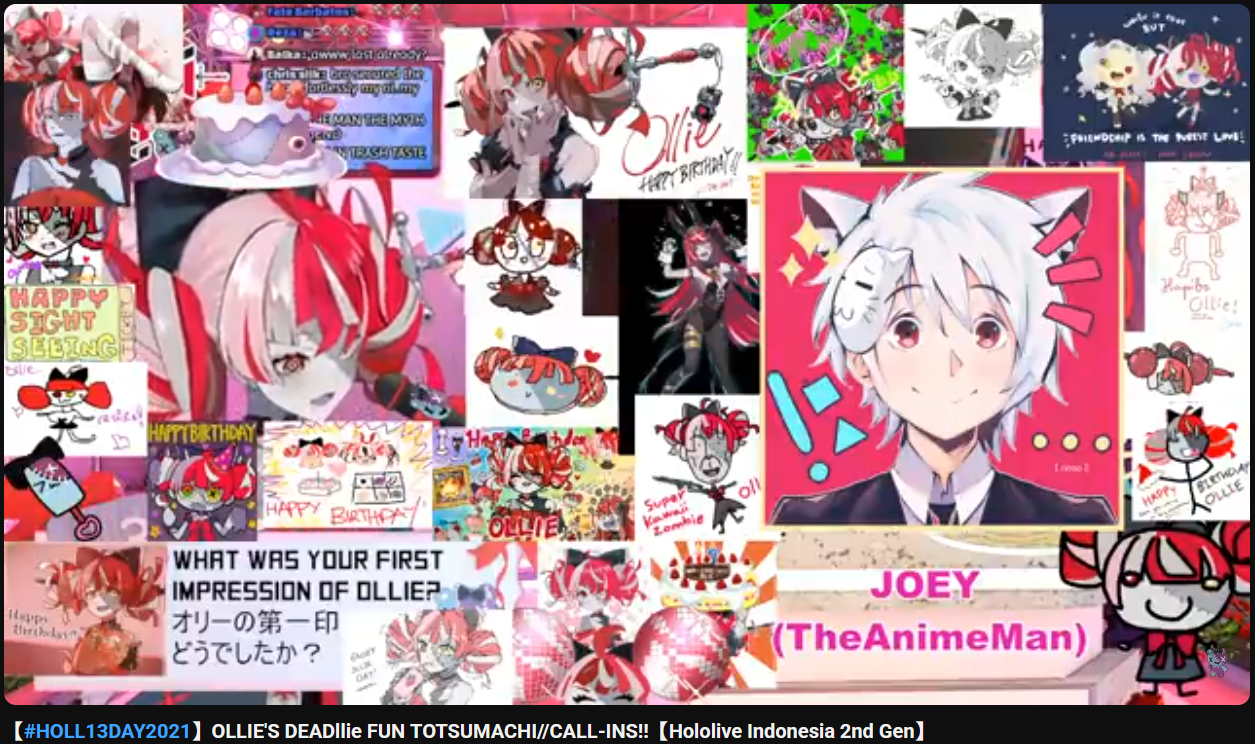 Ollie's first ever Birthday Stream, with call-ins from... how many was there again???